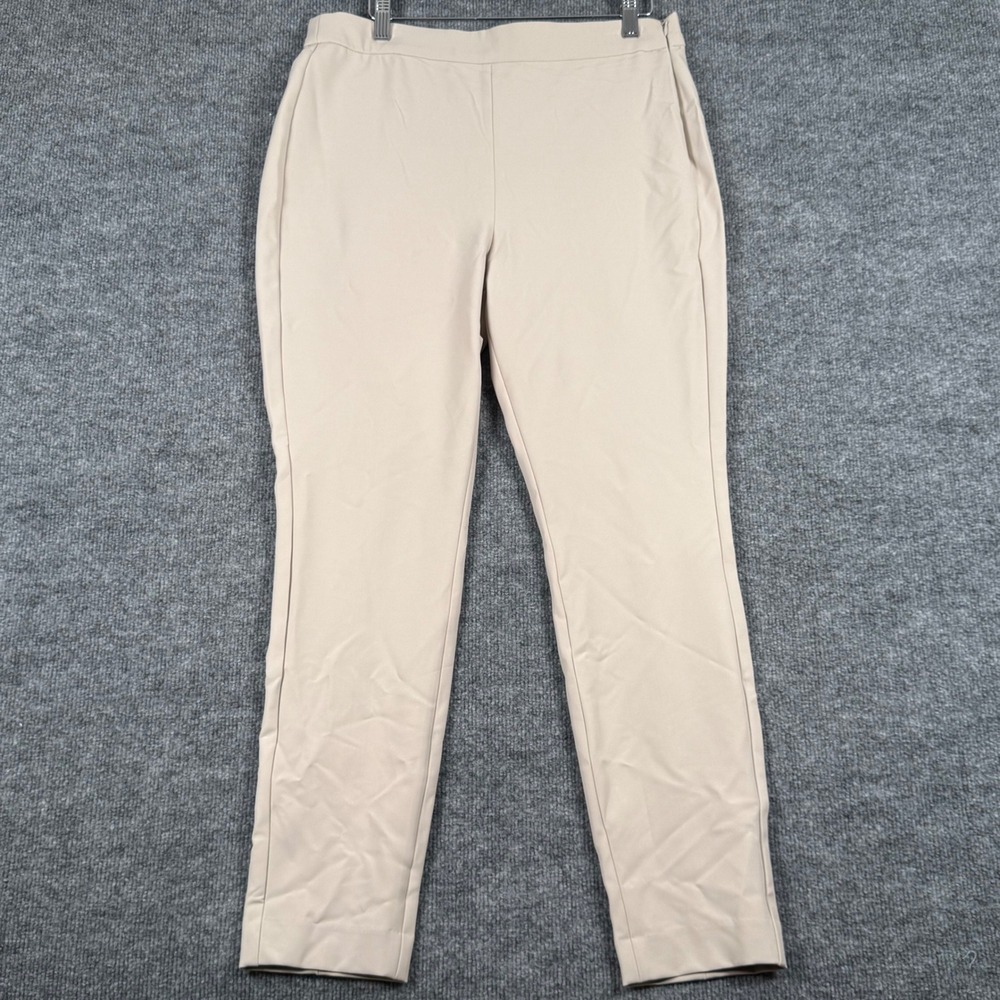 Express M Skinny High‎ Pants Beige Neutral Corpcore Career Work Office Trousers